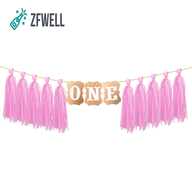 ZFWELL 1 шт./лот одна буква крафт-бумага распределительная лента год ребенок день