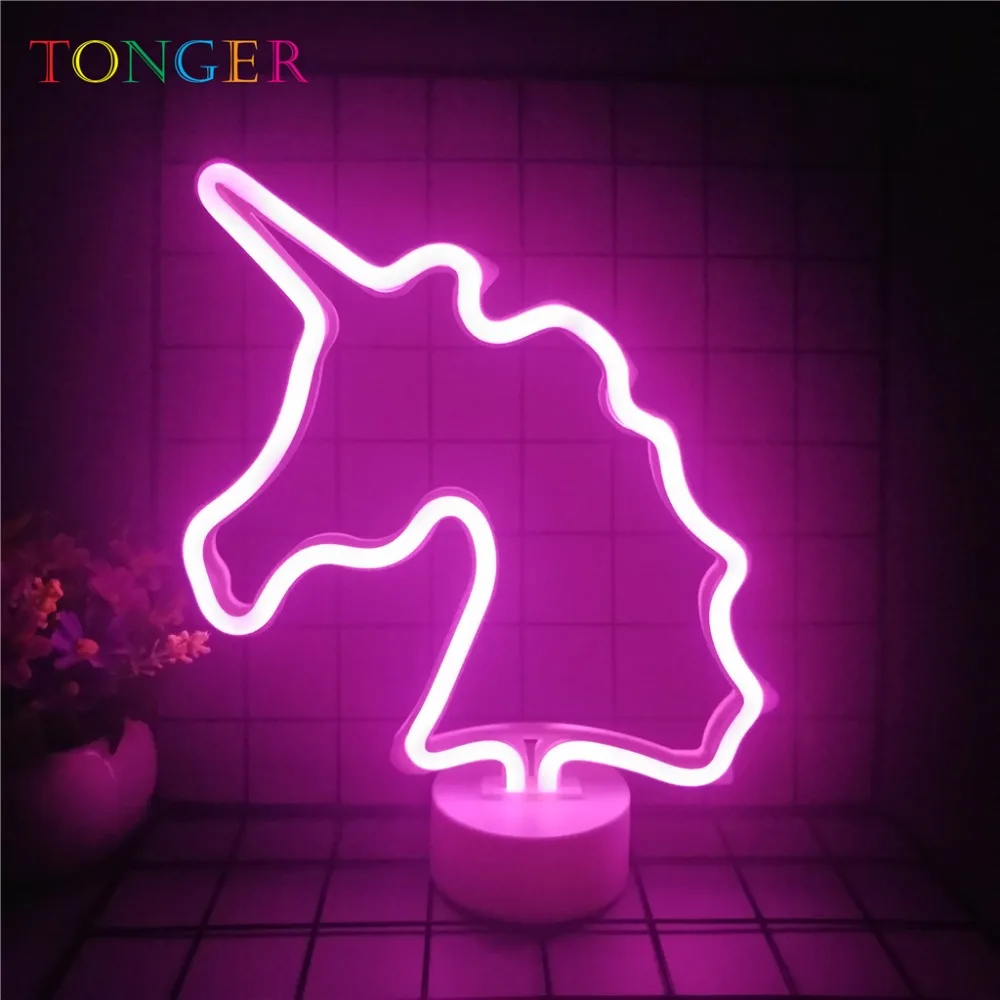 TONGER светодиодная неоновая световая вывеска для пальм украшения дома товары дня