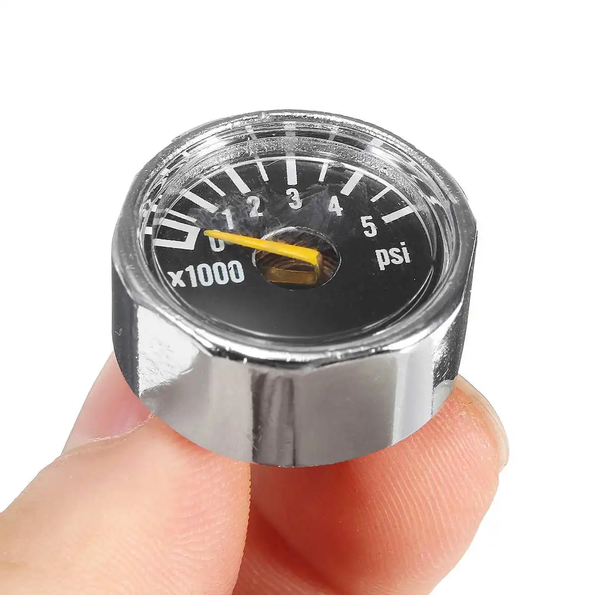 5000 фунтов/кв. дюйм мини воздуха высокого Давление манометр 1/8NPT нити Пейнтбол Бак CO2 маркер PCP Пейнтбольные аксессуары