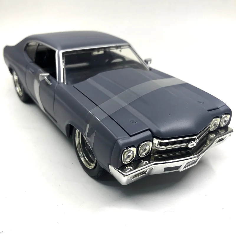 JADA 1:24 Высококачественная модель автомобиля из сплава, 1970 Chevrolet SS автомобиль, 2 открытые двери, качественные модели игрушек, игрушечные транспортные средства