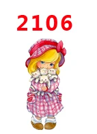 2106 30 шт. Герой мультфильма плоской смолы PR 2088 - Цвет: 2106