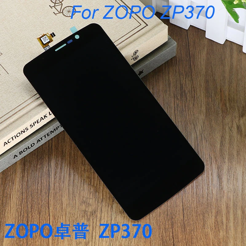 100% протестирован ОК для ZOPO ZP370/цветной S5.5 сенсорный ЖК дисплей с 5 дюймовым