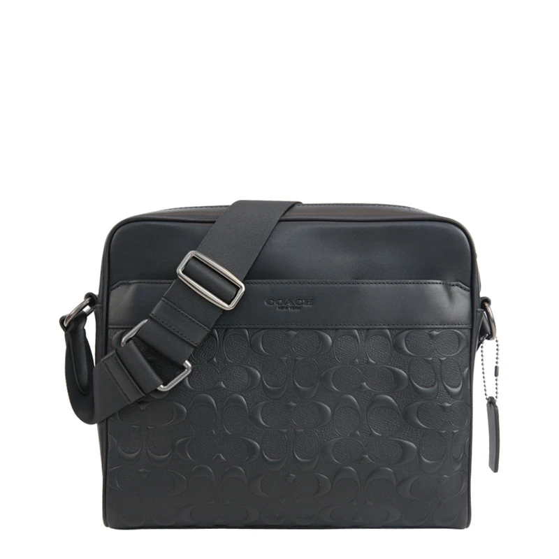 Мужская сумка через плечо Coach F28455 Charles Camera из натуральной кожи| |