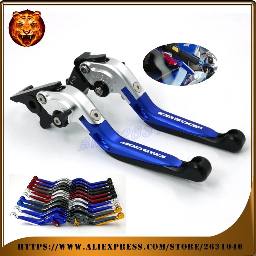 Регулируемый складной выдвижной тормозной рычаг сцепления для HONDA CB300F CB 300F 2015 с