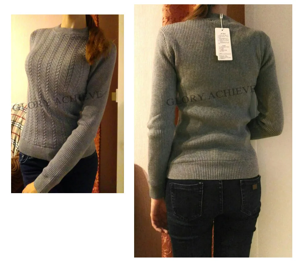 Pull femme, новинка, вельветовый утолщенный пуловер, свитер для женщин, круглый вырез, жареное тесто, Вязанный свитер, женские теплые зимние свитера