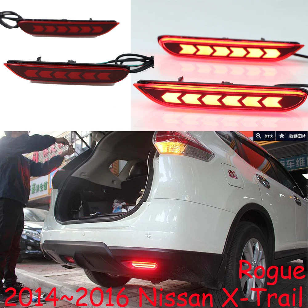 Автомобильный Стайлинг для Nissan X trail задние фонари Rogue Qashqai светодиодный