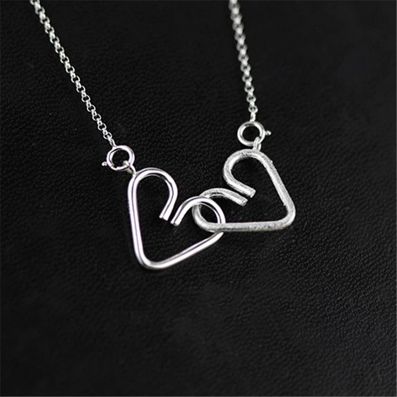 Lotus Fun реальные 925 серебро ручной работы дизайнер ювелирных украшений сердца к