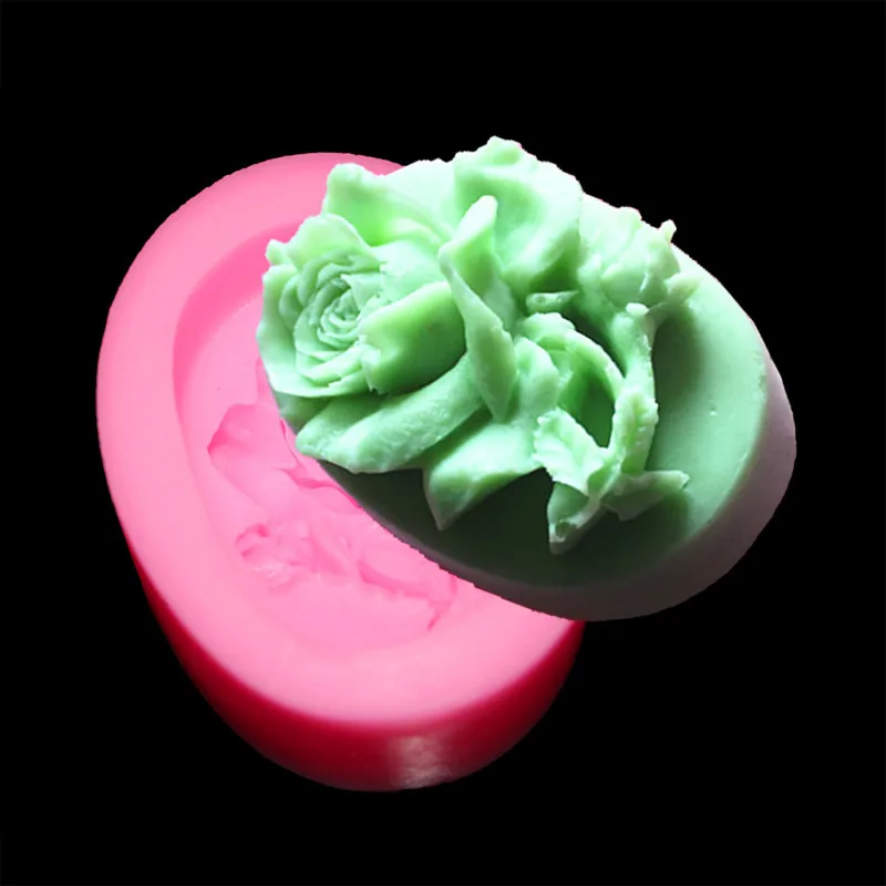 3D технология Роза силиконовой резины модель изготовления сделай сам торт