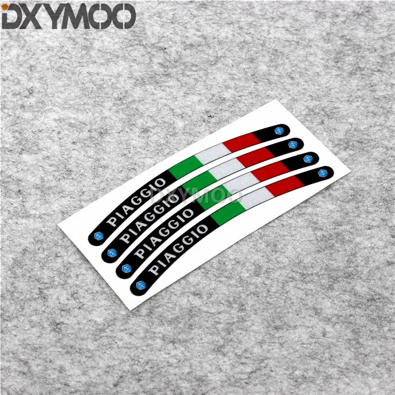 Italia 10~15inch Motorcycle Wheel Sticker Decals forRacing Italy Piaggio Vespa Car Styling | Автомобили и мотоциклы