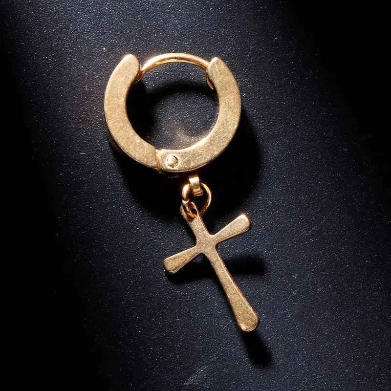 1 шт. шикарные серьги-подвески с крестом для ушей ювелирные изделия подвески