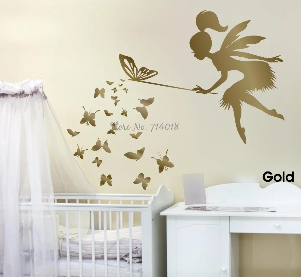 Волшебная выдувка бабочки настенная наклейка 3D постер Виниловая на стену
