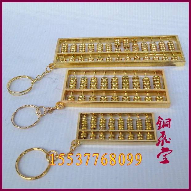 Продажа подлинный чистый 2 шт Медь eaax abacus украшение для гостиной сплав украшения