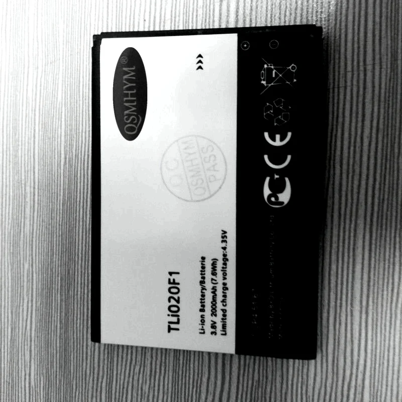 Оригинальный TLi020F1 2000mAh аккумулятор для TCL Alcatel One Touch Pop 2 5042d C7 OT-7040 7040D OT5010/D Телефон