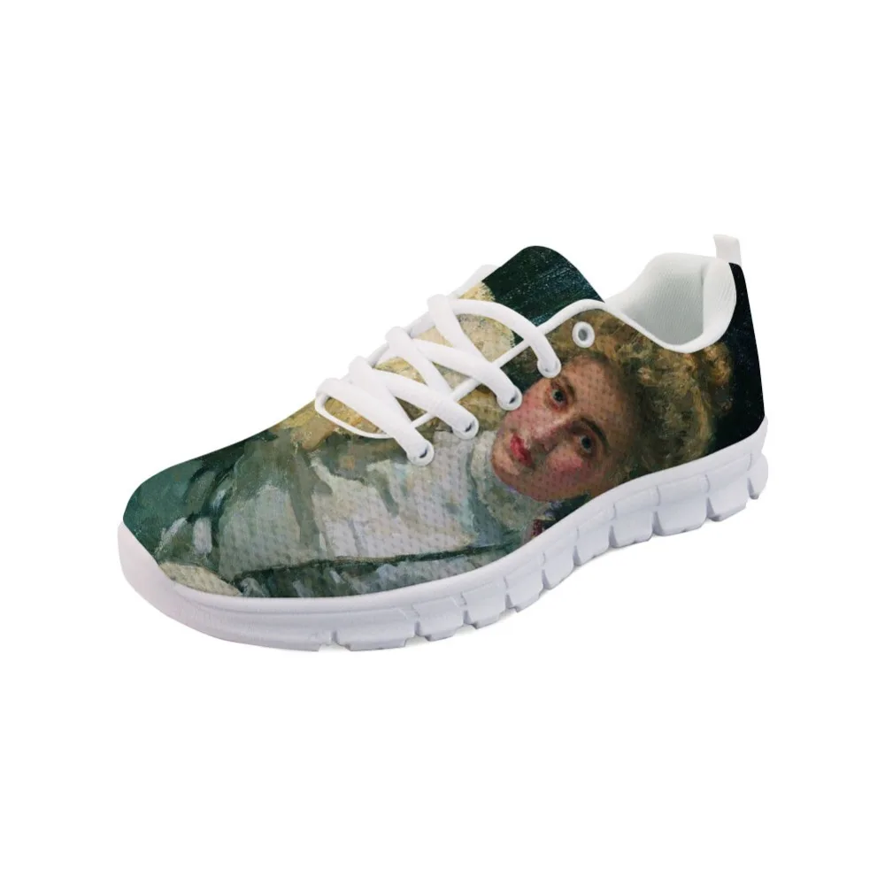 Женские кроссовки 2021 модная дышащая сетчатая обувь на плоской подошве