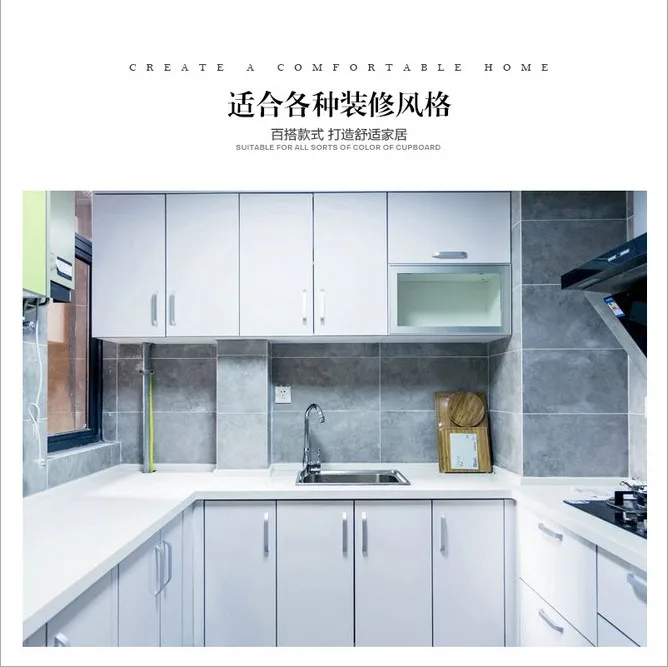 MAXMIX 5 шт. ручки и для кухонного шкафа черная серебряная ручка мебели выдвижной