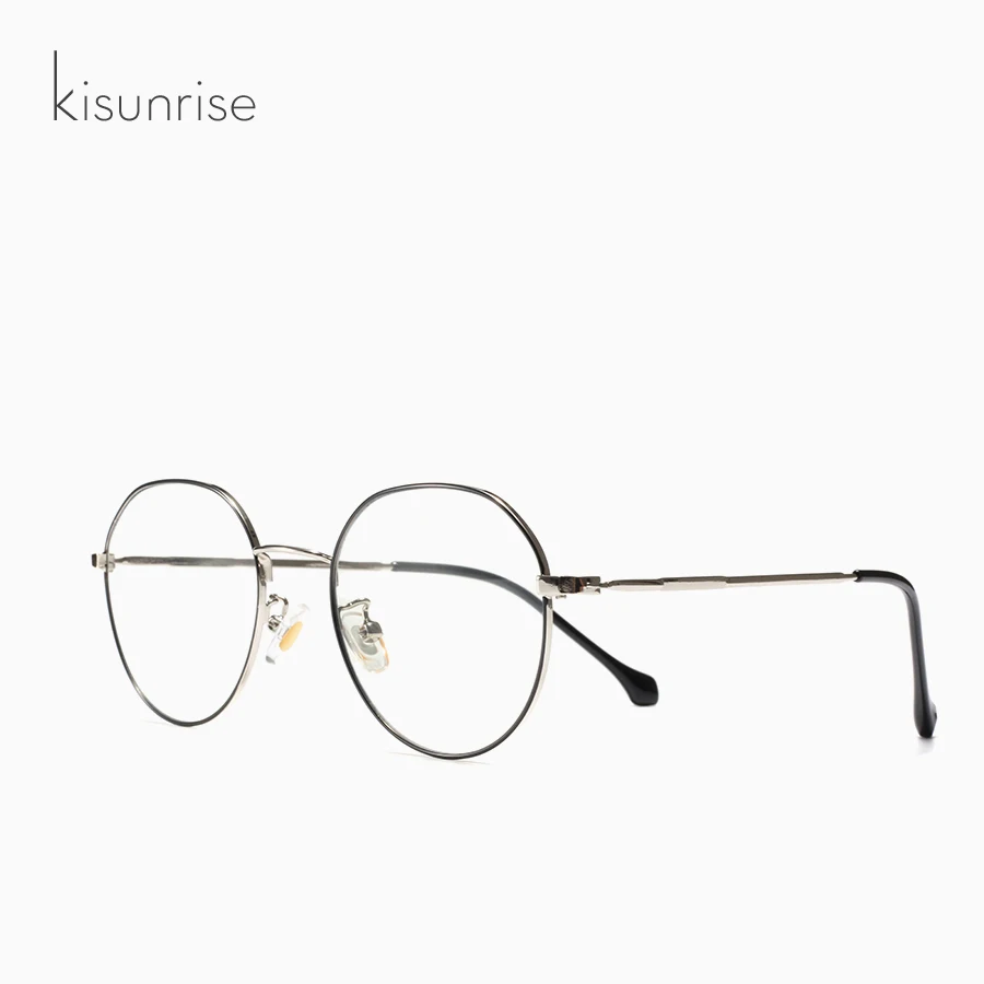 KISUNRISE по рецепту мужские очки с оптической оправой для света фотохромные оправа