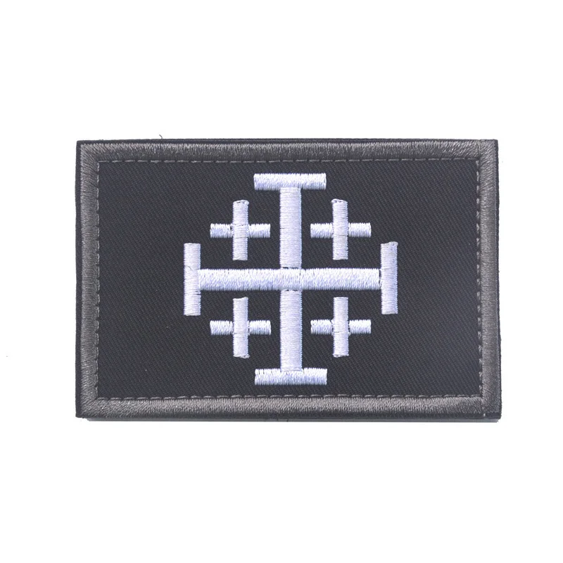 Военная нарукавная нашивка Рыцари в Jerusalem нагрудная для куртки Джинсовый Рюкзак