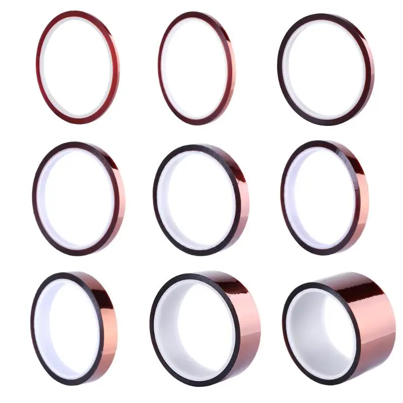 Термоизоляционная лента изоляционная длиной 30 м Золотая BGA термоизоляционная