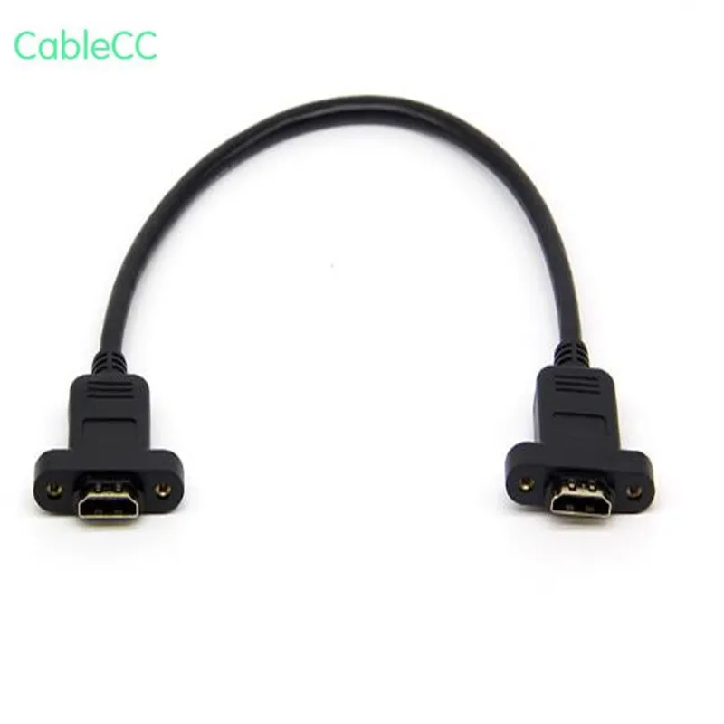 Кабель-удлинитель HDMI мама-женщина F/F HD видео с ушной гайкой можно зафиксировать 0 3
