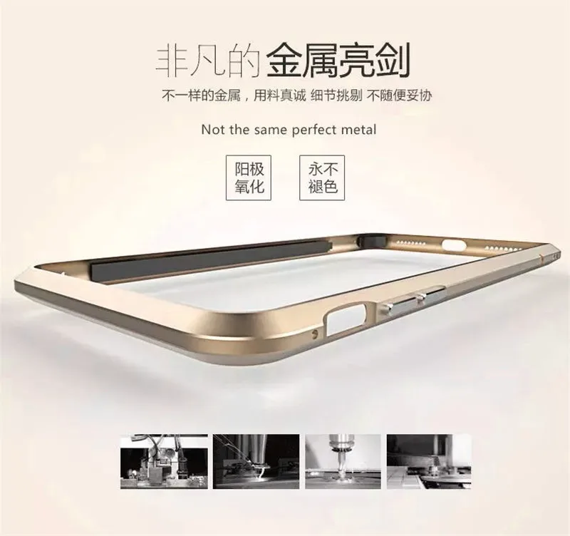 Роскошный бренд BOBYT Алюминиевый металлический бампер для iPhone 8 7 Plus чехол в форме колонки рамка с металлической кнопкой