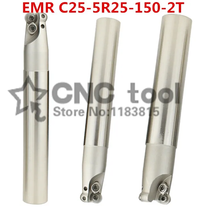 EMR C25-5R25-150-2T R5 индексируемая Концевая фреза черновой фрезерный инструмент