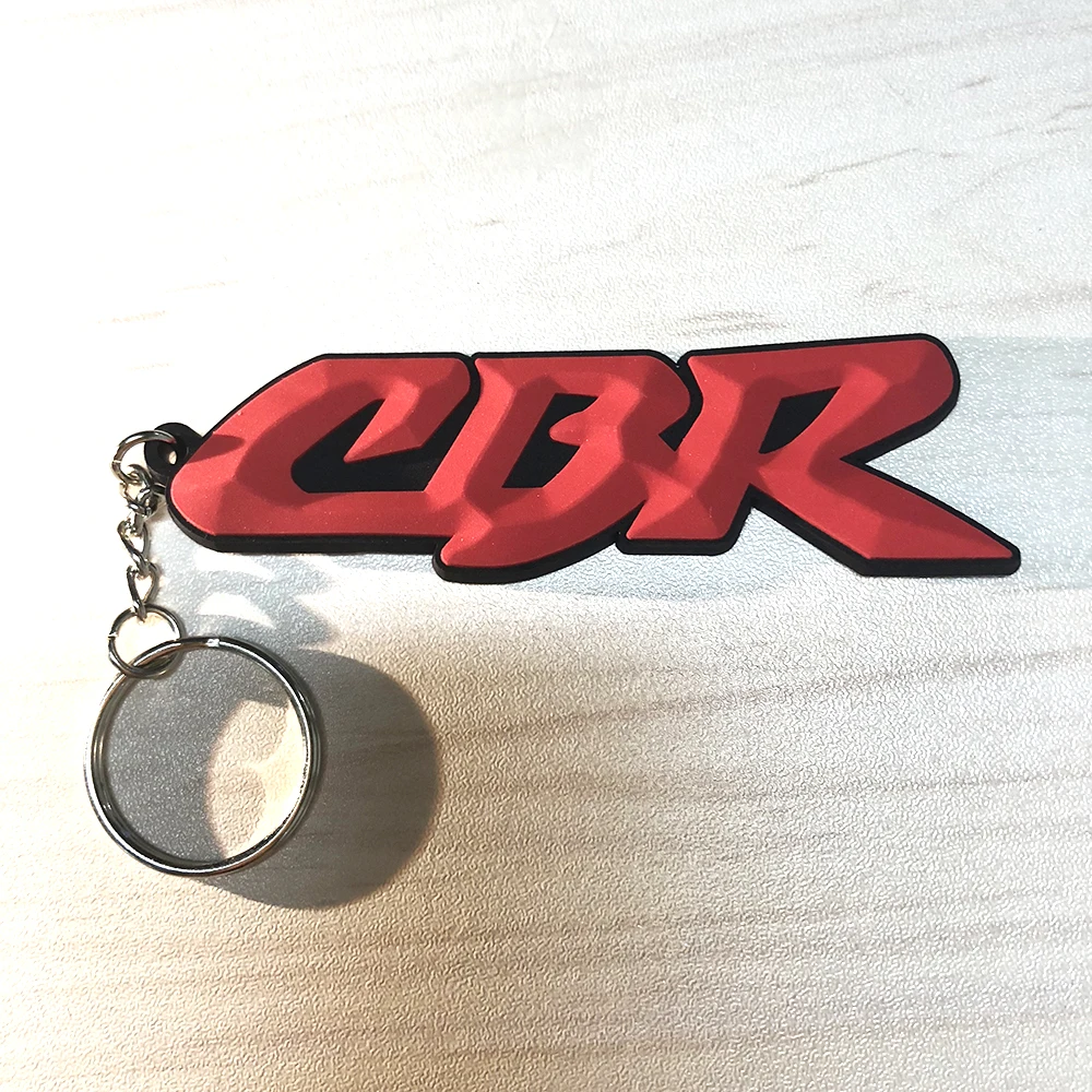 Хит продаж аксессуары для мотоциклов гоночный мягкий резиновый брелок ключей Honda