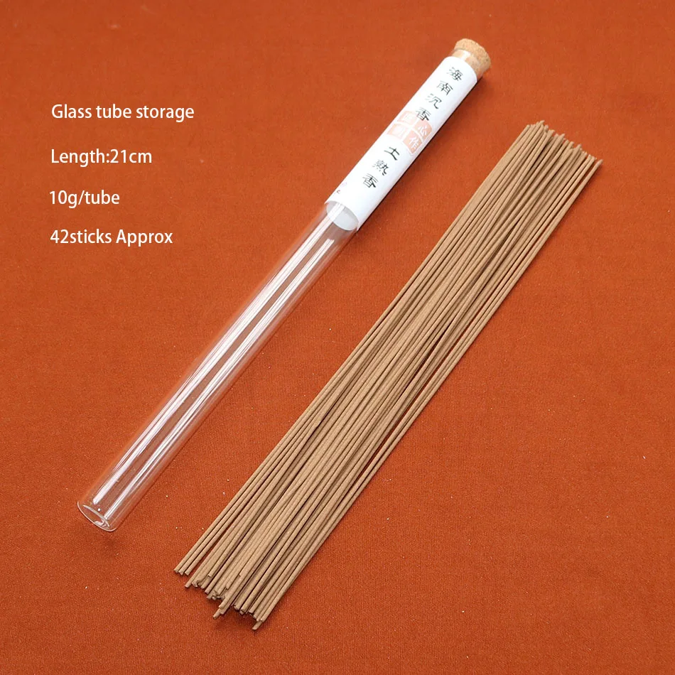 Китай Hainan oud+ Kynam кожа ручной работы благовония палочка 10 г 43 шт. стекло баррель хранения горелка держатель подарок сильный стойкие ароматы
