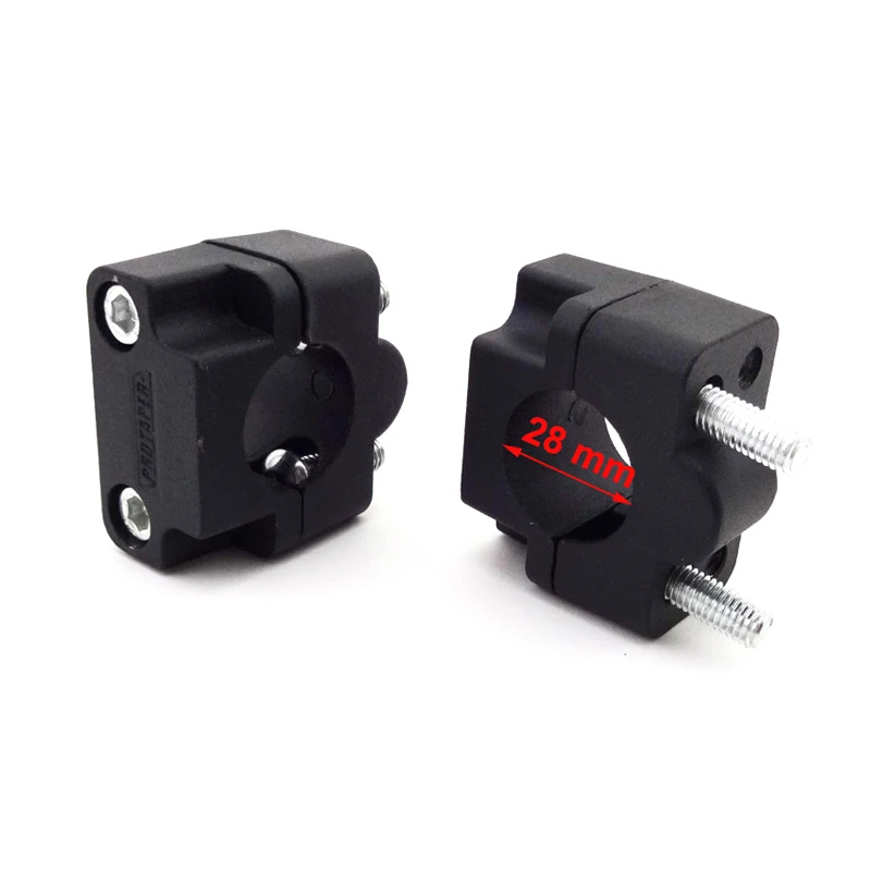 XLSION черный 28 мм 1 1/8 &quotPTR жир ручка бар зажим стояки для мотоцикла Pit Dirt Bike ATV Quad