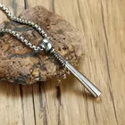 JJ001 бейсбольная летучая мышь кулон кремационной урны ожерелье для праха для мужчин Keepsake ювелирные изделия мемориальные подарки