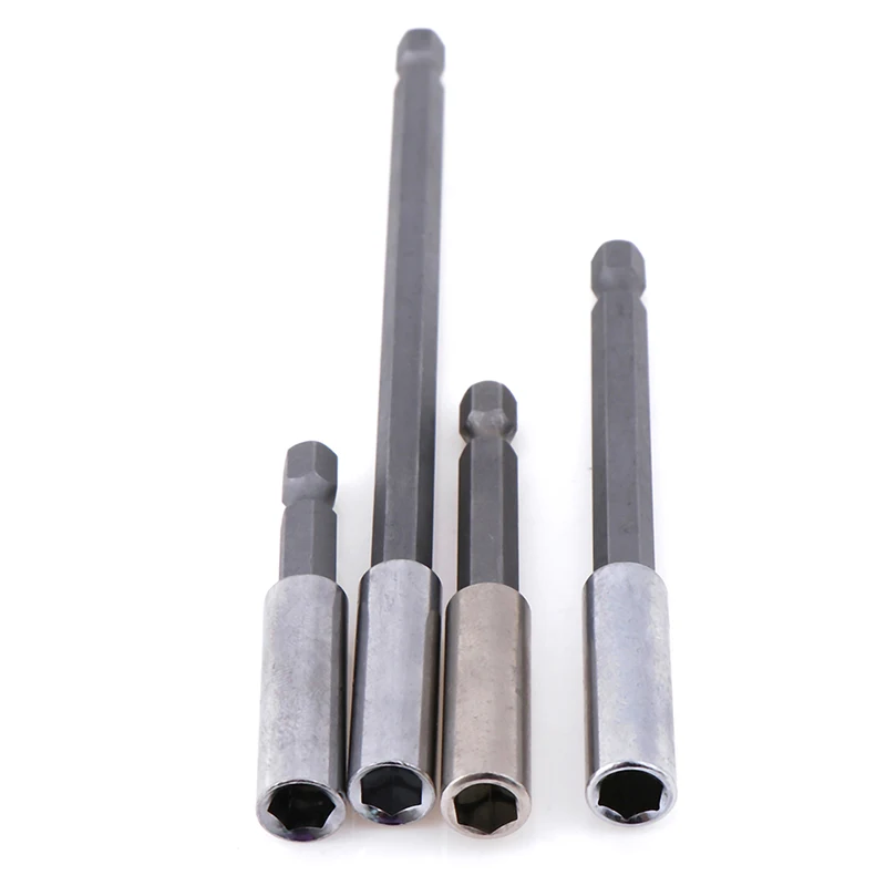 

1/4'' Magnetic Screwdriver Bit Holder Set Extensions Hex 60/75/100/150mm