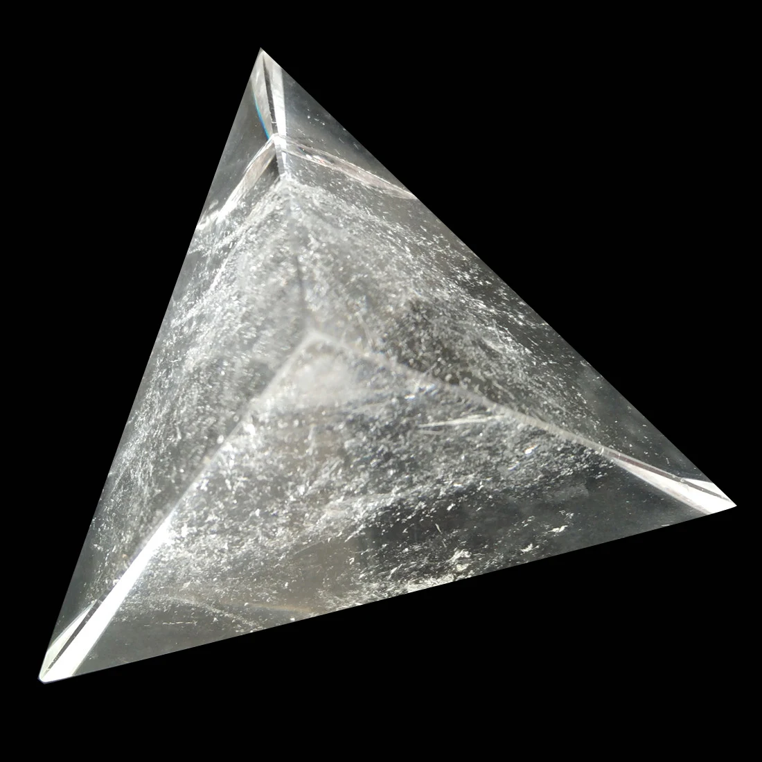 Хрустальные камни в виде пирамиды Tetrahedron кристаллы натуральный камень для