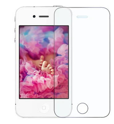Защитный экран для iphone 4/Φ защитный 0 3 мм закаленное стекло прозрачная защитная