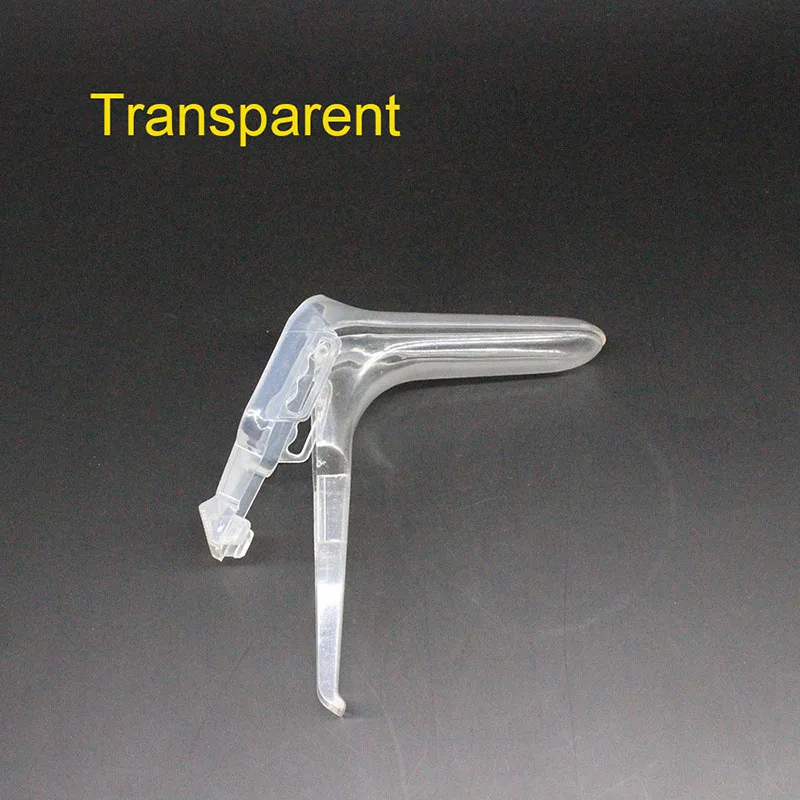 Одна штука прозрачного пластикового расширителя влагалища для взрослых гениталий и анального и вагинального дилататора колпоскопического зеркала медицинской женской гигиены.