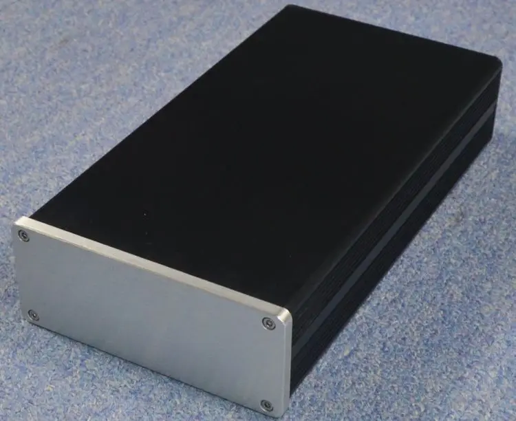 Корпус усилителя питания DIY алюминиевый корпус Размер 350*223*120 мм|Усилители