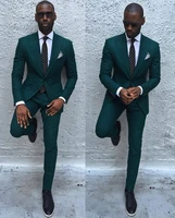classic style green mens slim fit suits vintage two buttons notch lapel mens blazer wedding suits for men jacketpant