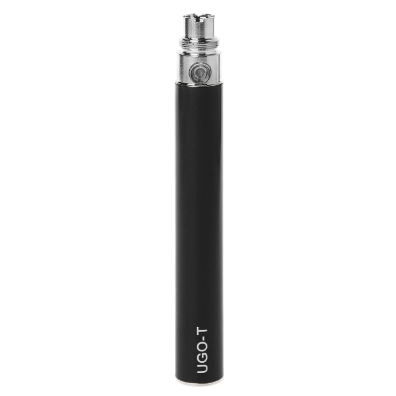 Black Новинка 1 шт. 650/900/1100 мА/ч, Батарея Ugo-T по кругу проложен микро USB для зарядки аккумуляторов для электронной сигареты - Цвет: Black