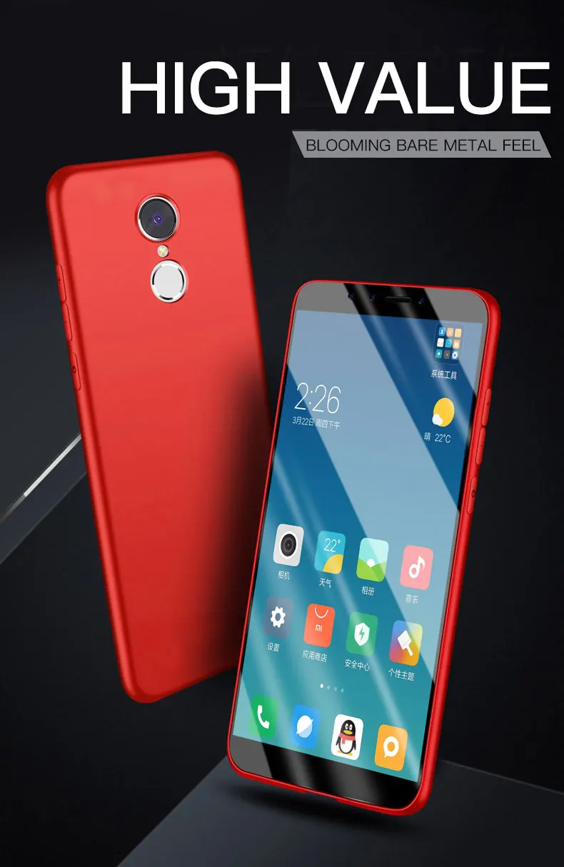 Матовый ТПУ силиконовый чехол для телефона для Xiaomi Redmi Note 4 4X 5A чехол Матовая задняя крышка для Redmi 6A 6 Pro 5 Plus 5A Чехол для мобильного телефона s