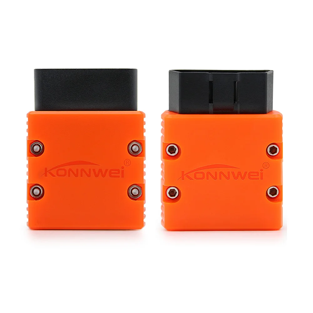 Orange PIC18F25K80 Мини ELM327 KONNWEI KW902 V1.5 Bluetooth Разъем OBD2 OBDII считыватель кодов Сканер поддерживает 12 В Дизель/бензин - Цвет: Orange