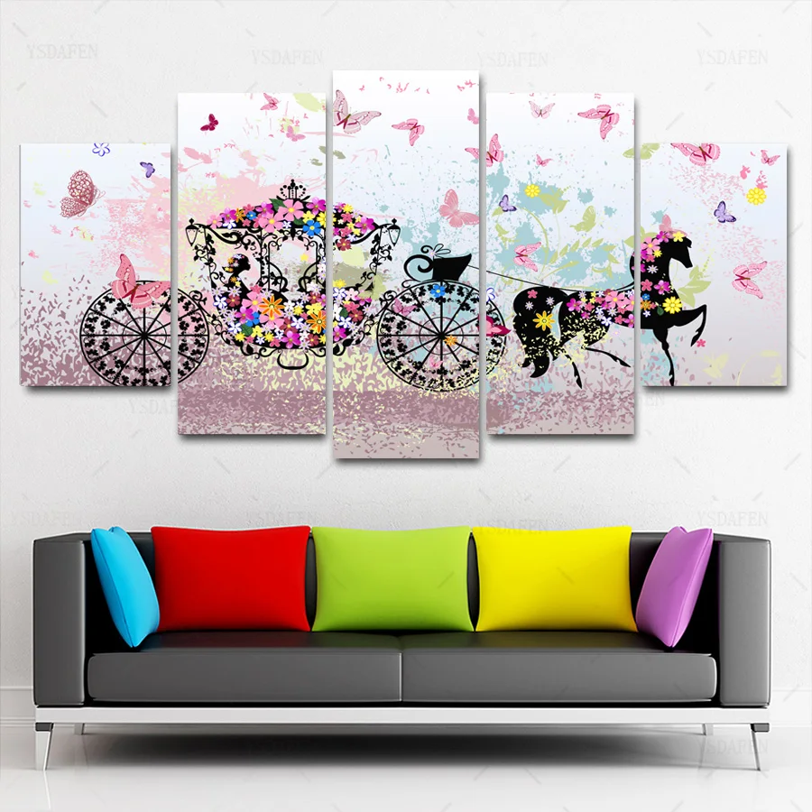 HD печатная живопись холст печать кареты декор комнаты плаката картина