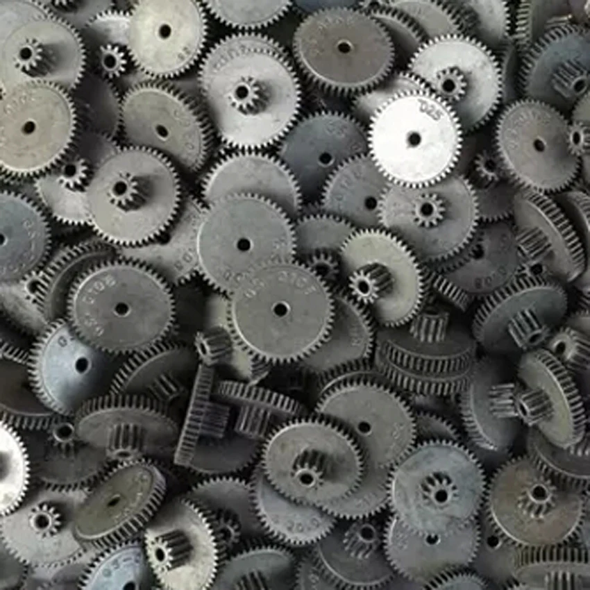 Бесплатная доставка 5 шт. металлическая шестерня модуль 0 6 зуба + 47 двухслойная с