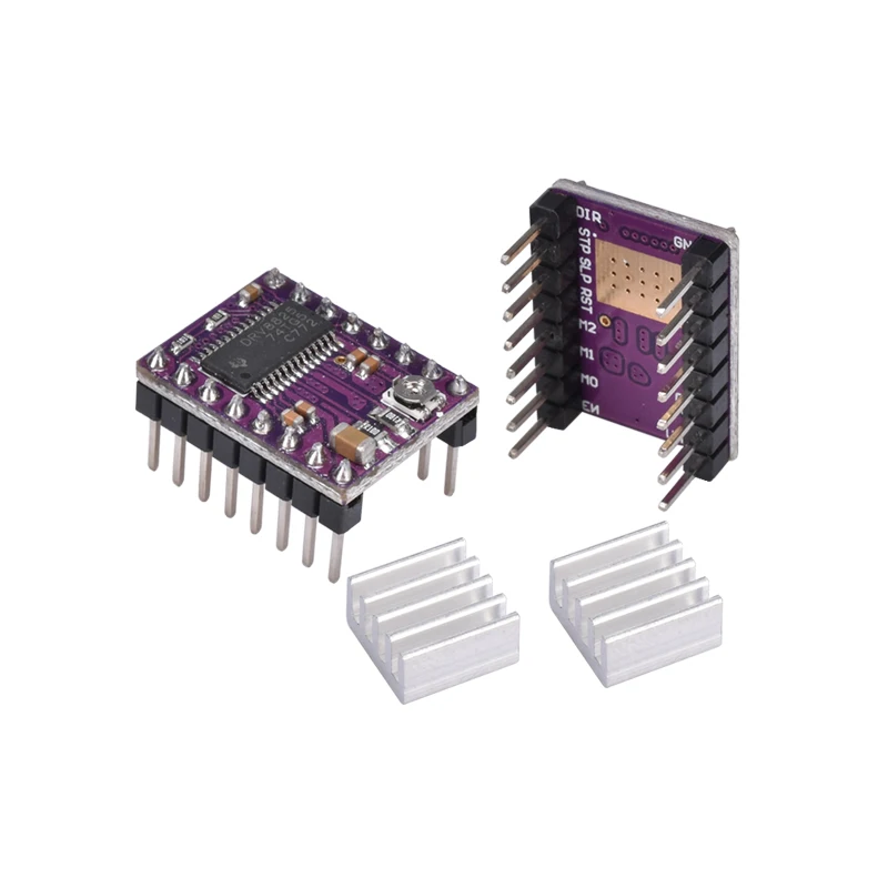 Stepstick Drv8825 Драйвер шагового двигателя с радиатором Reprap 4 слойная печатная плата
