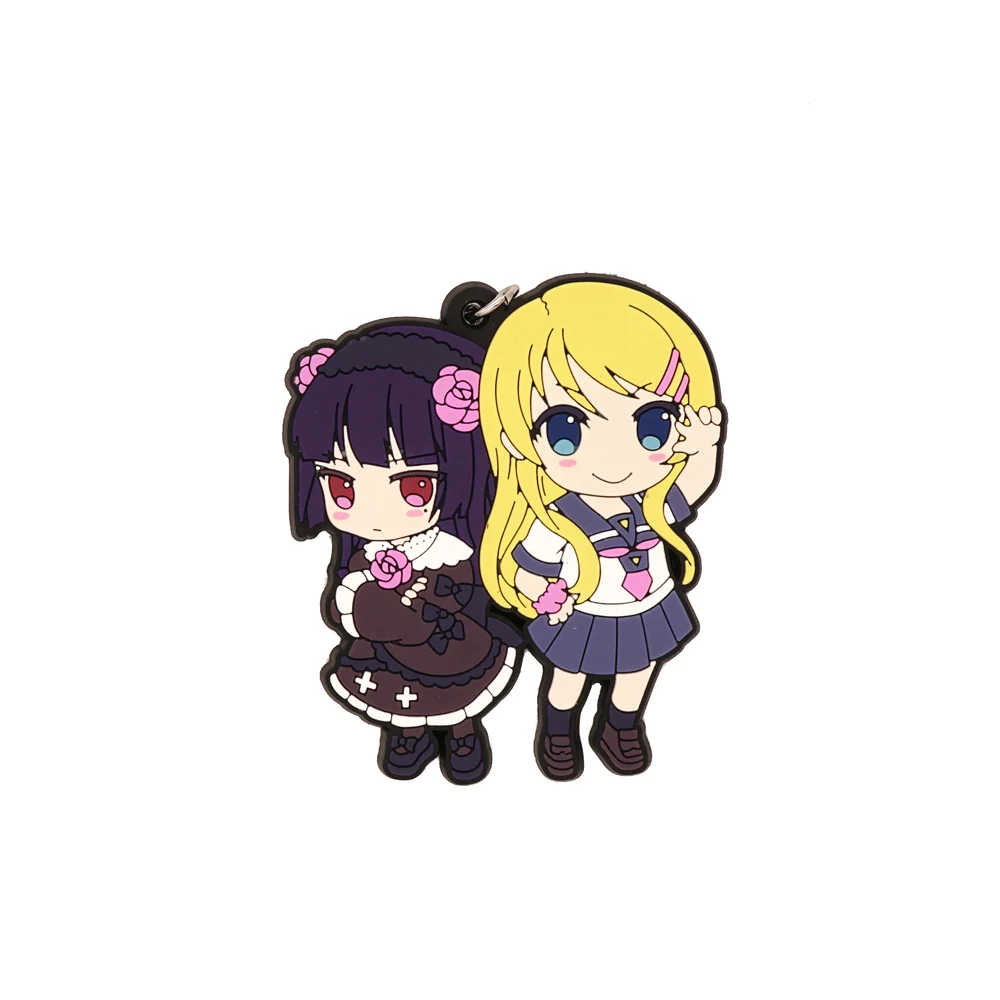 Резиновый брелок для ключей Oreimo из аниме Ore no Imoto ga Konna ni Kawaii Wake Nai Kirino kосака Ruri Goko
