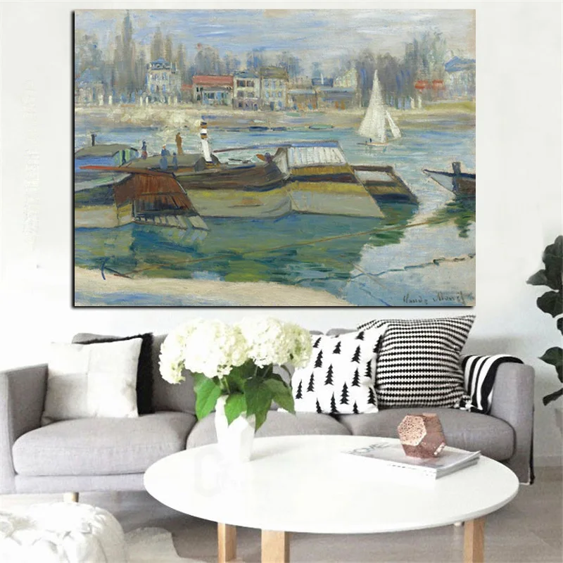 Картина на холсте в виде розничной стены для гостиной | Дом и сад