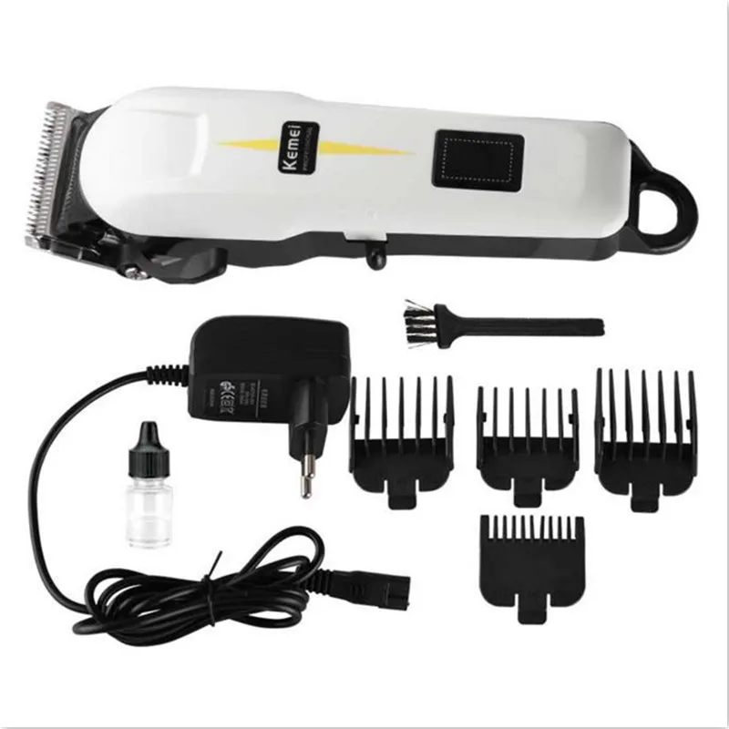 KEMEI Pet Clippers Dog Hair Trimmer Professional Lcd Display Haircut Cordless Rechargeable Grooming Trimming Kit Shaver | Бытовая