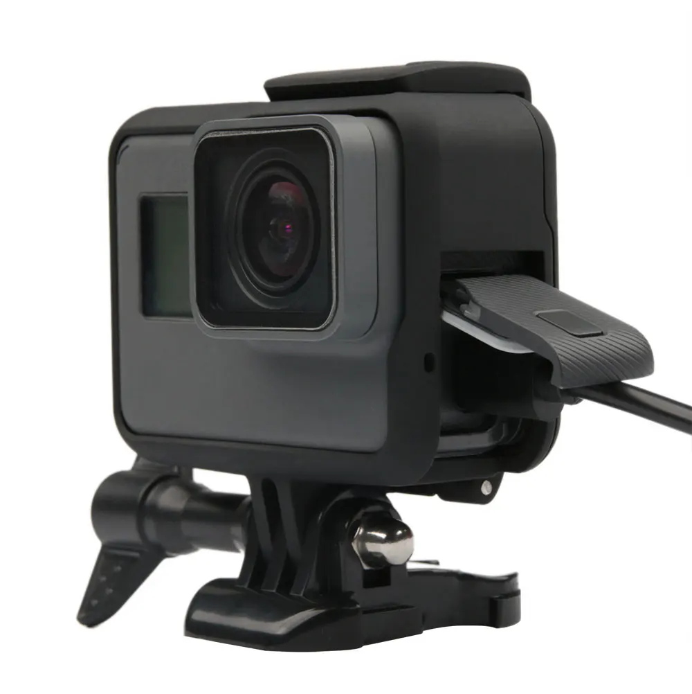 Для GoPro аксессуары Hero 7 6 5 защитная рамка чехол для видеокамеры корпус Hero5 черная
