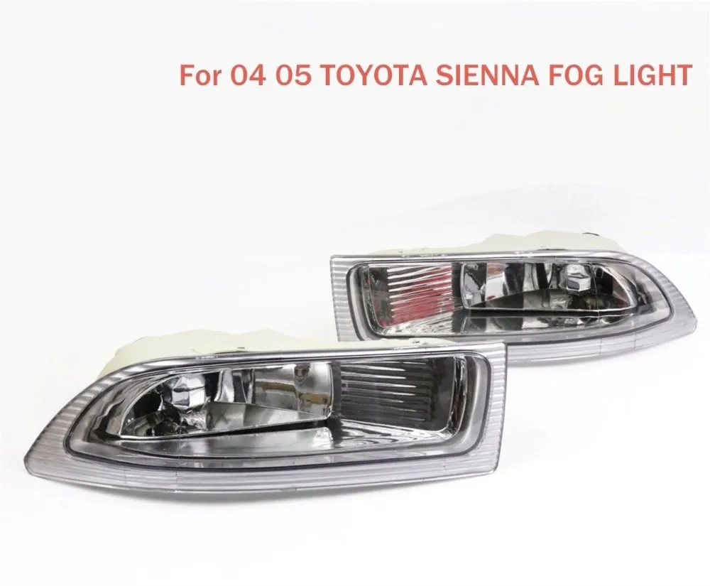 JanDeNing 2X для Toyota Sienna 2004 2005 Автомобильные противотуманные углосветильник фары