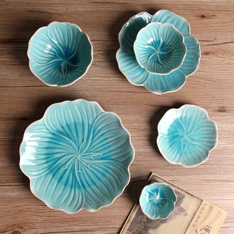 Высококачественная керамическая посуда набор креативной романтической посуды