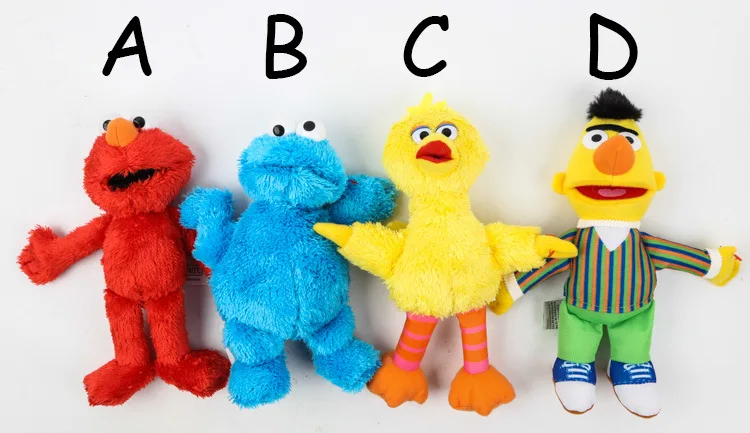 Детская плюшевая игрушка Elmo 1 шт. Классическая кукла рост 23 см WJ01|Персонажи