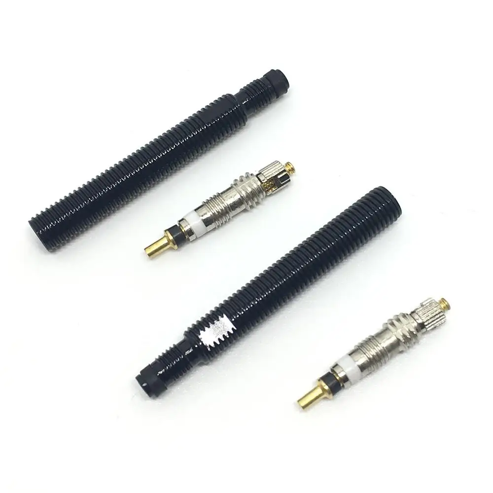 1 пара 45mm Bicycle Presta Valve удлинитель клапана бескамерный с 2 сердечниками для