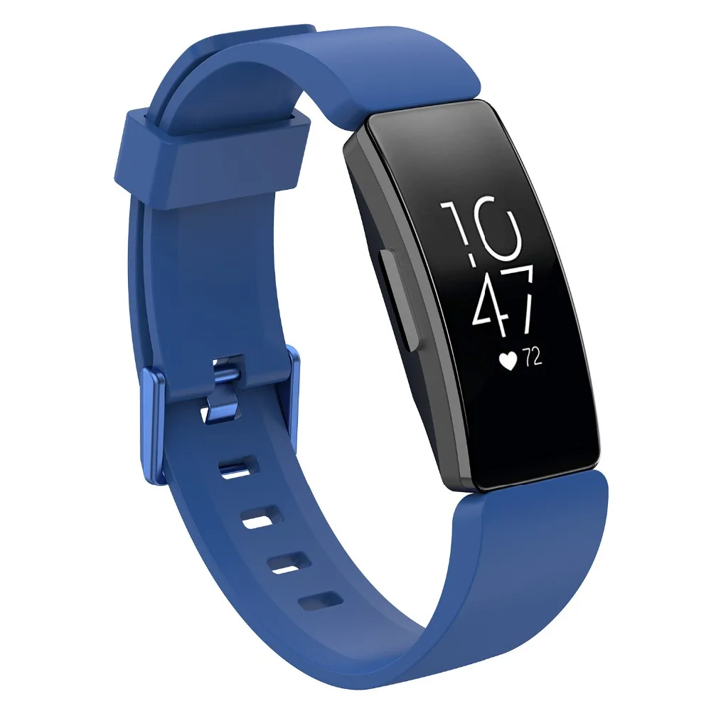 Мягкий силиконовый сменный ремешок FIFATA для спортивных часов Fitbit Inspire / HR